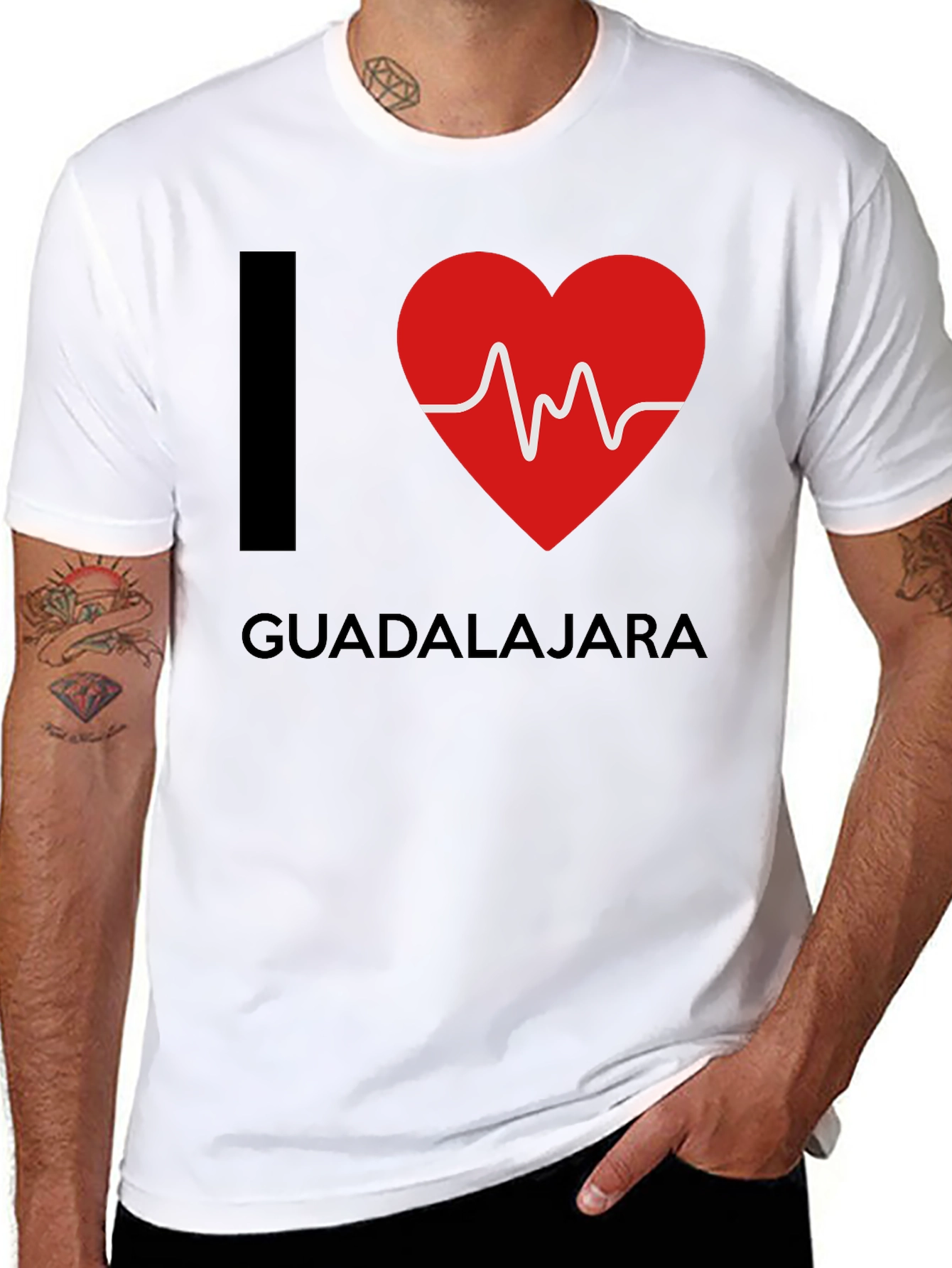 I Heart Guadalajara T-Shirt - Love Guadalajara Tee