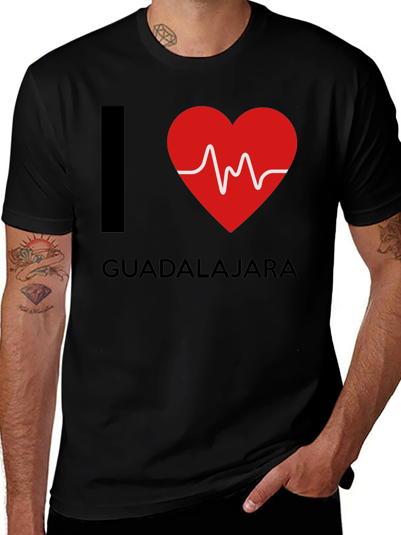 I Heart Guadalajara T-Shirt - Love Guadalajara Tee