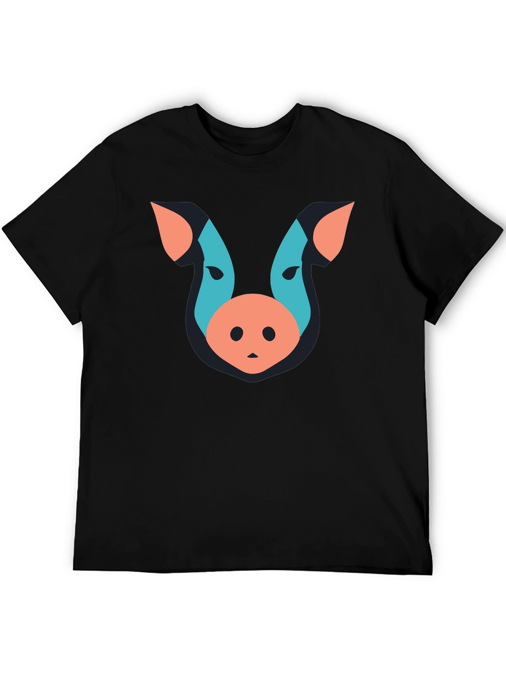 Abstract Pig Graphic Tee - Unisex