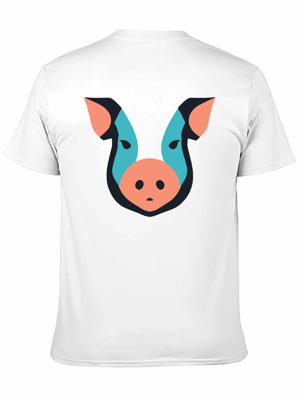 Abstract Pig Graphic Tee - Unisex