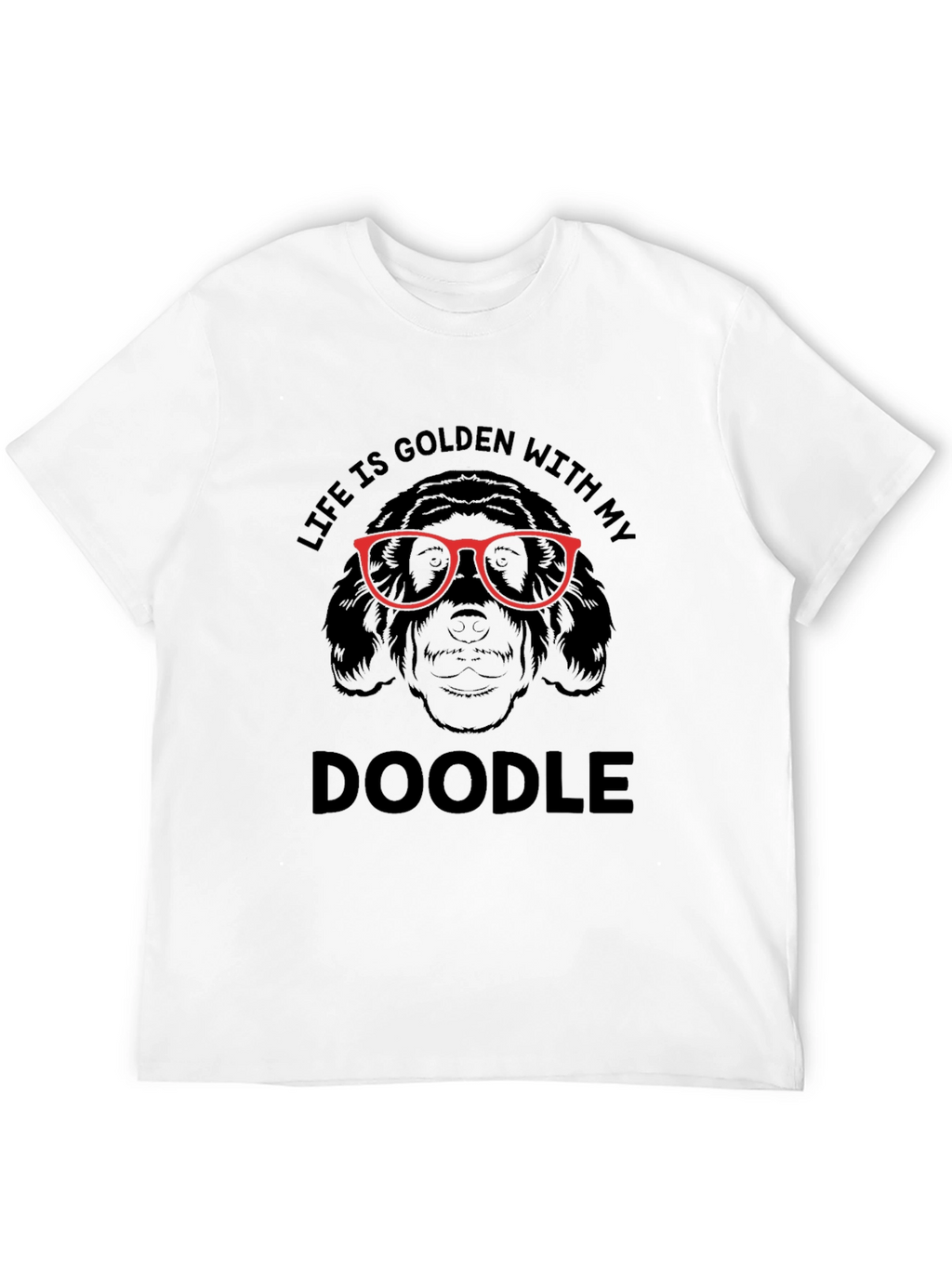 Life is Golden with my Doodle Graphic Tee