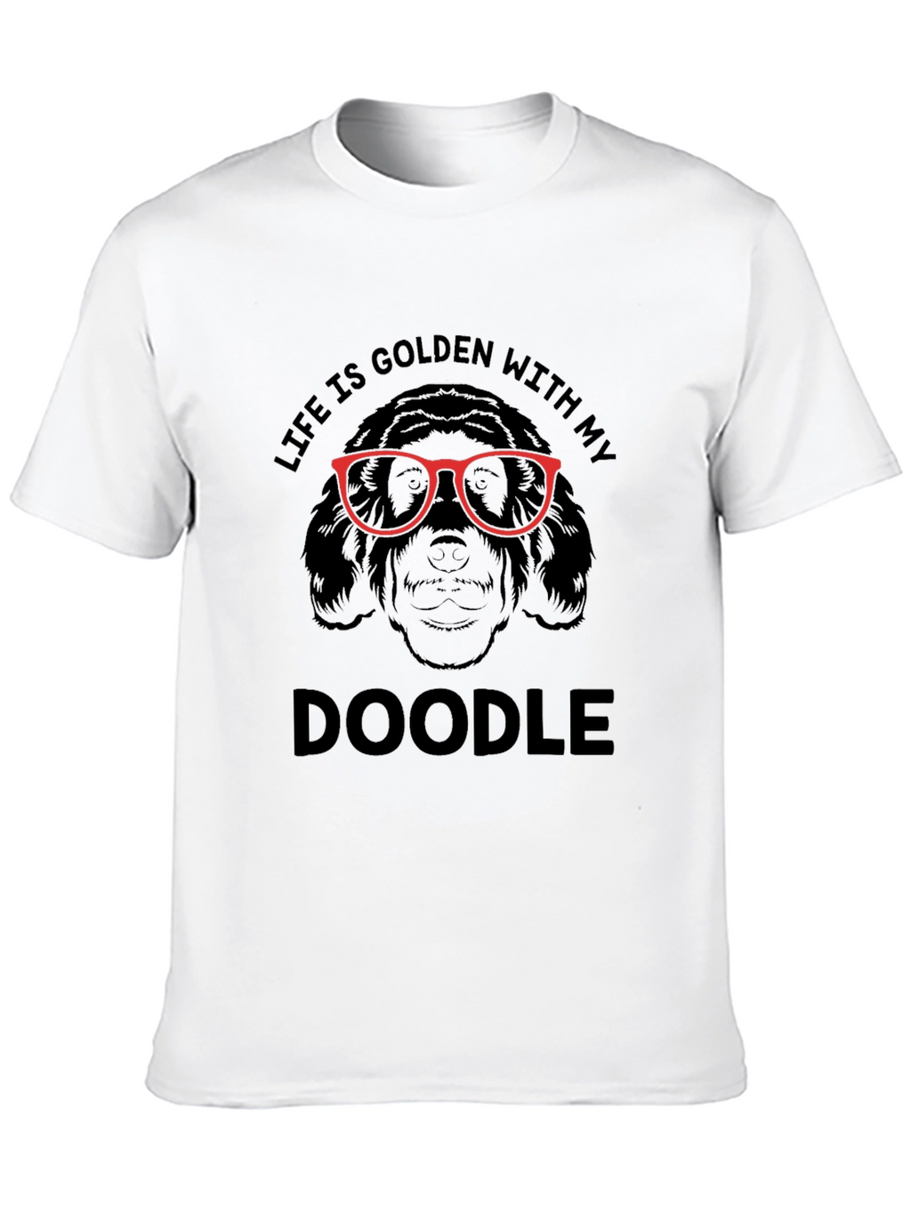 Life is Golden with my Doodle Graphic Tee