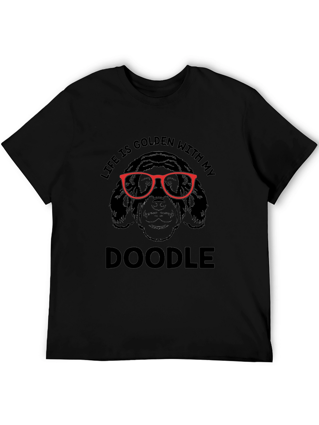 Life is Golden with my Doodle Graphic Tee