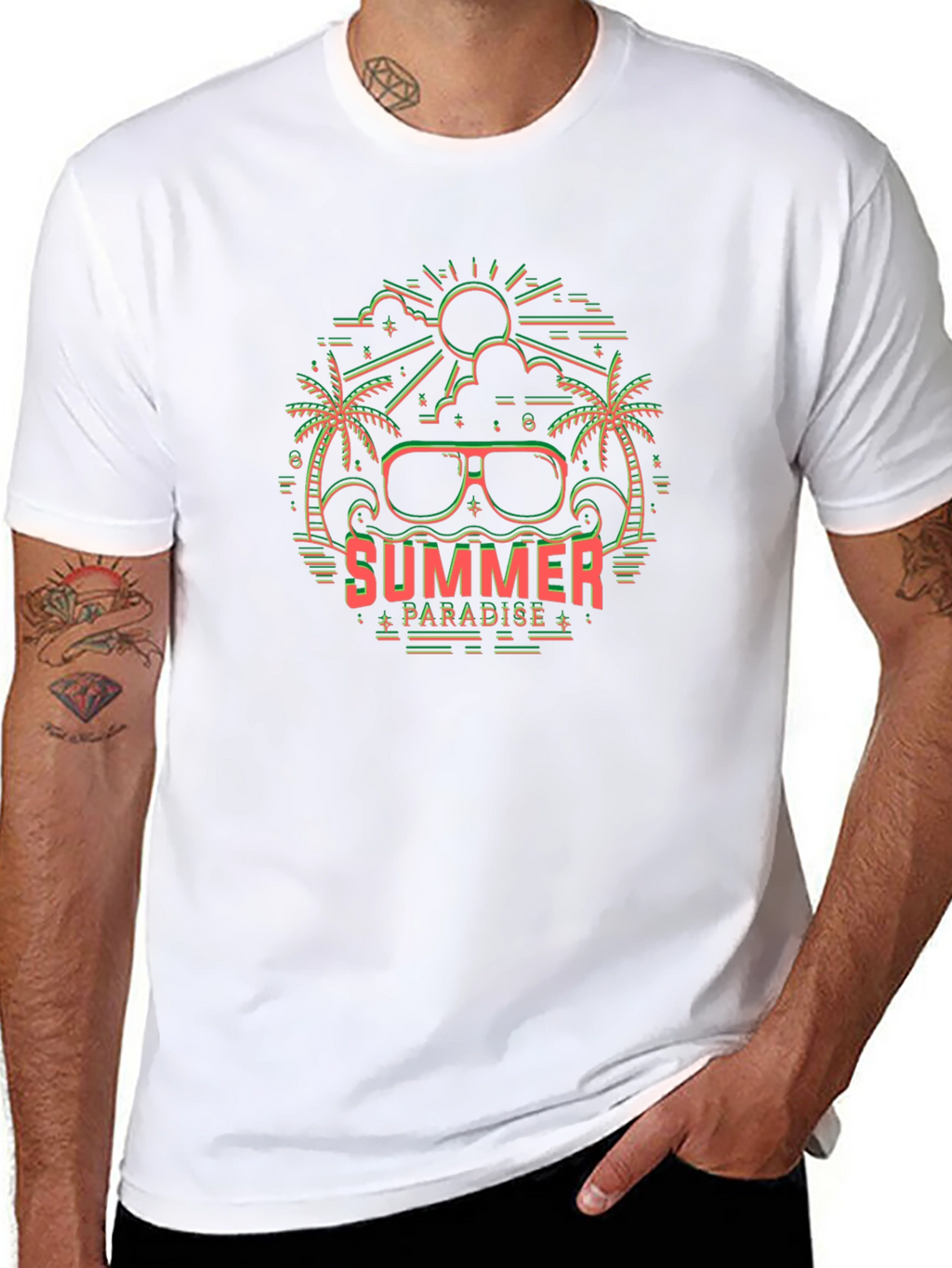 Summer Paradise Graphic Tee
