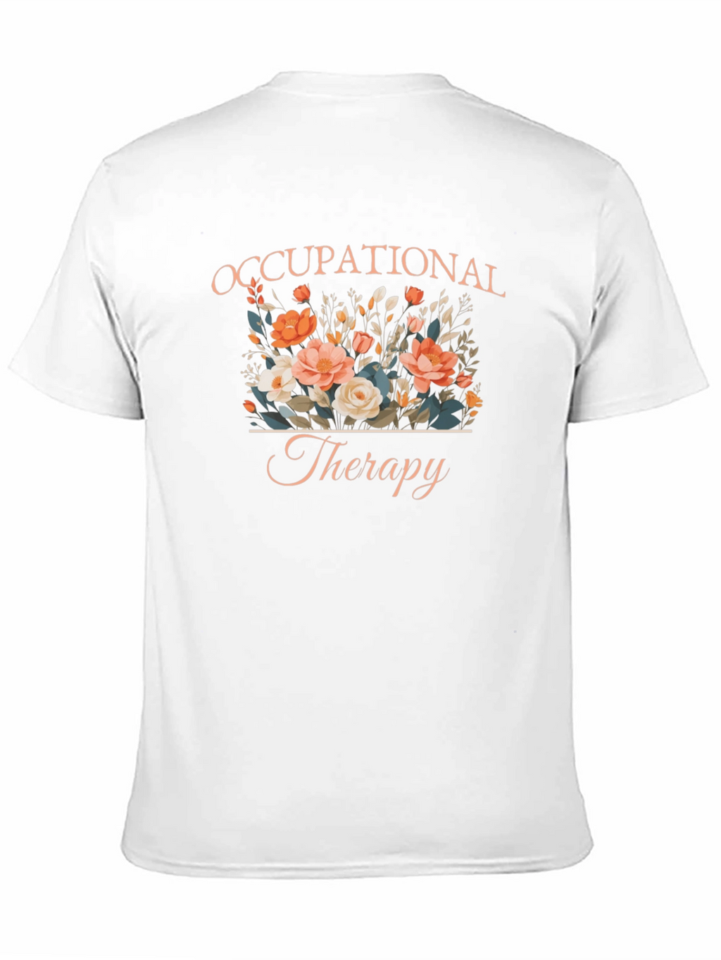 Floral Occupational Therapy T-Shirt