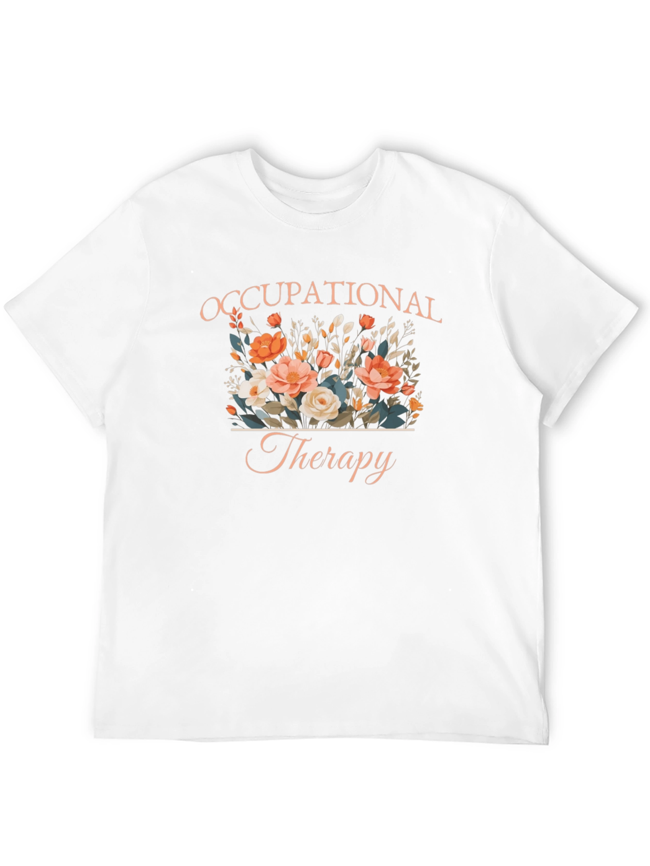 Floral Occupational Therapy T-Shirt