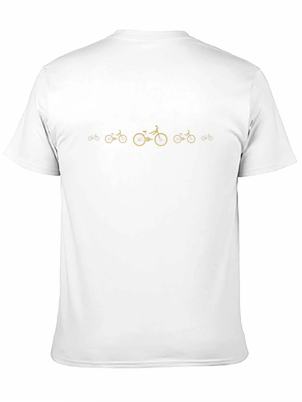 Bicycle Graphic Print Tee - Black