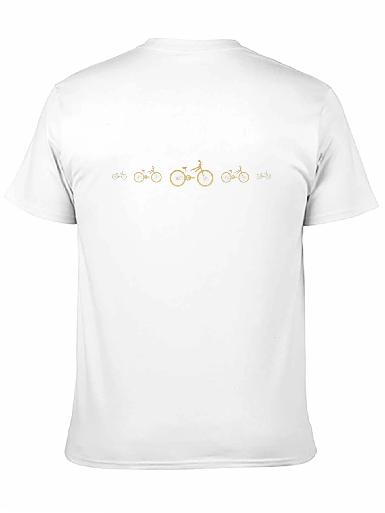Bicycle Graphic Print Tee - Black
