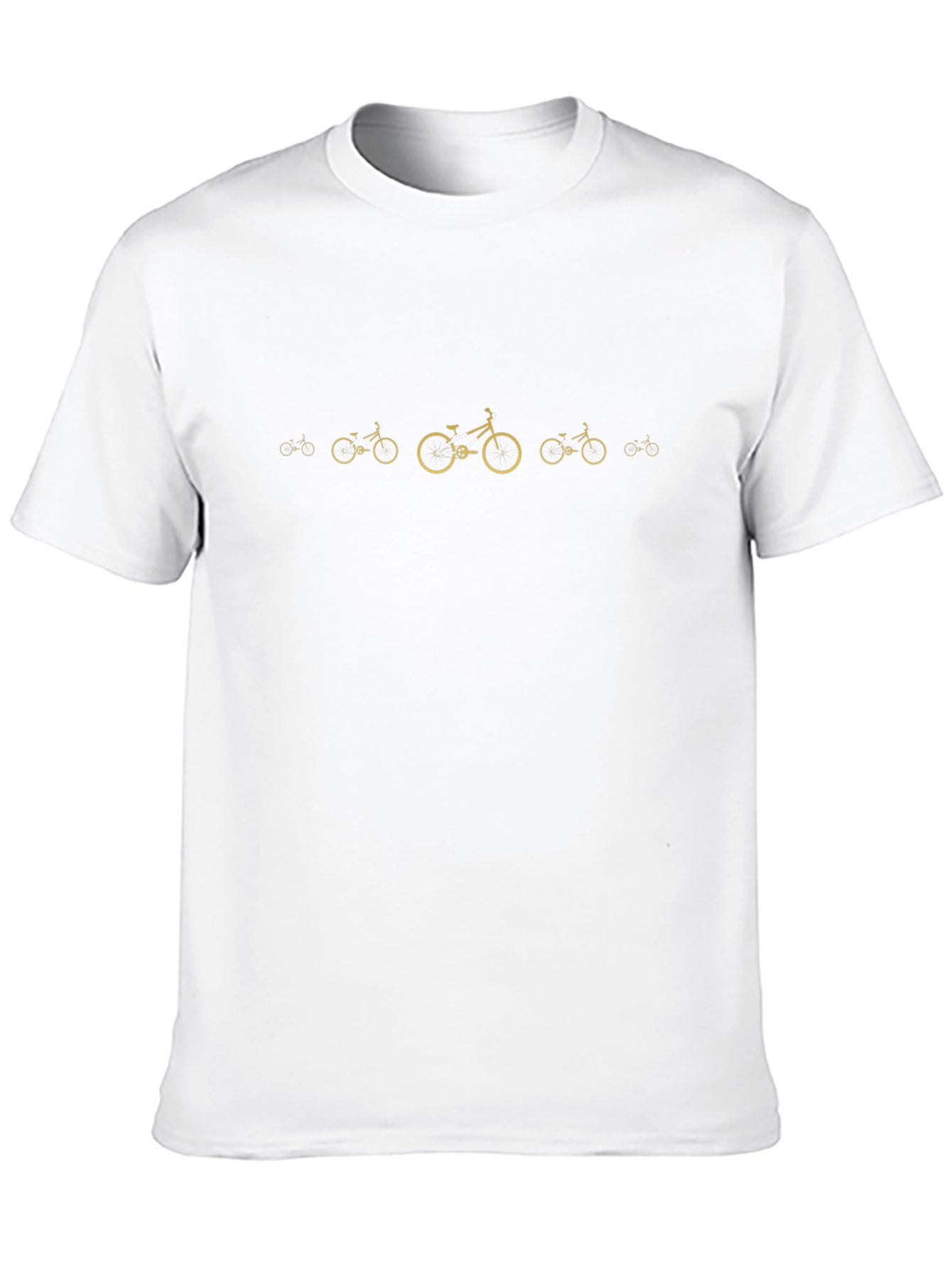 Bicycle Graphic Print Tee - Black