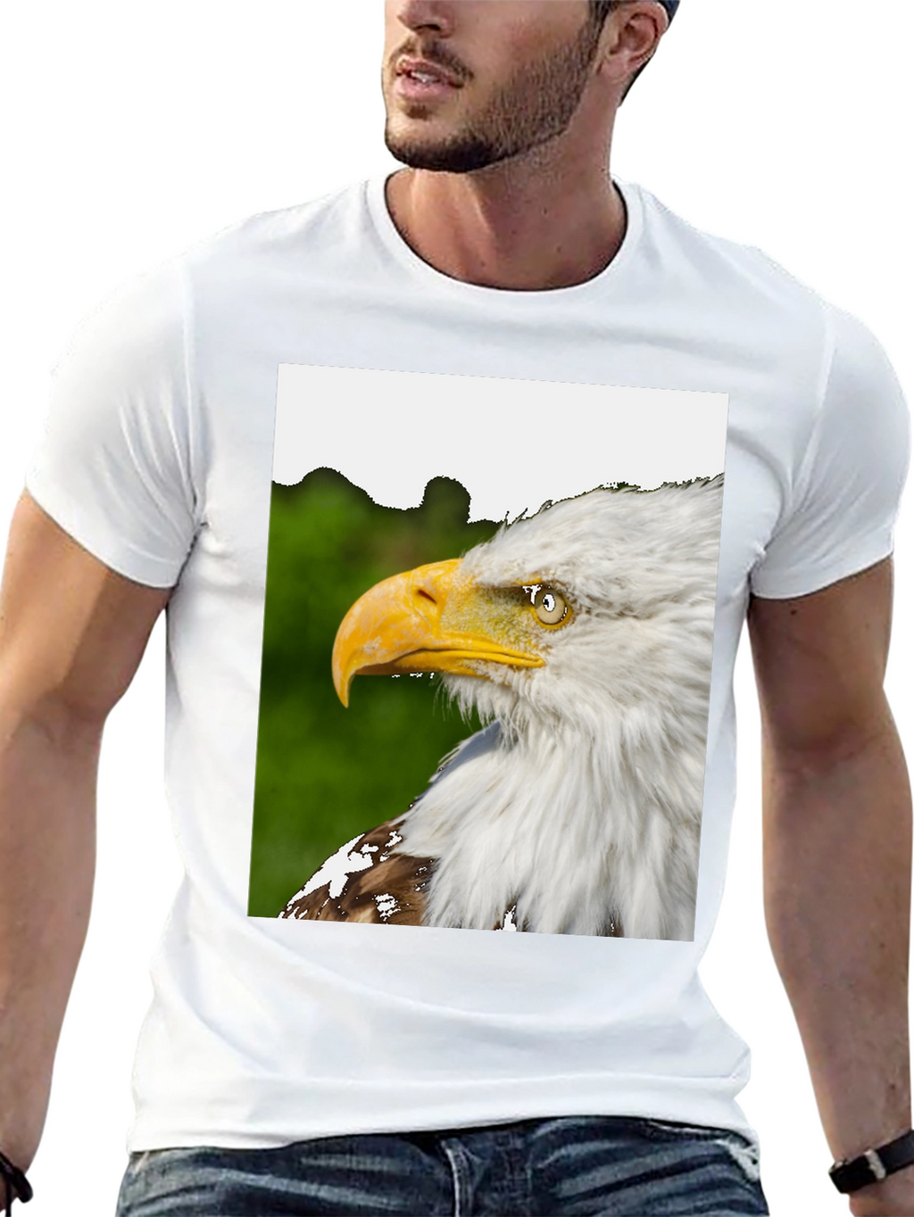 Eagle Graphic Black T-Shirt
