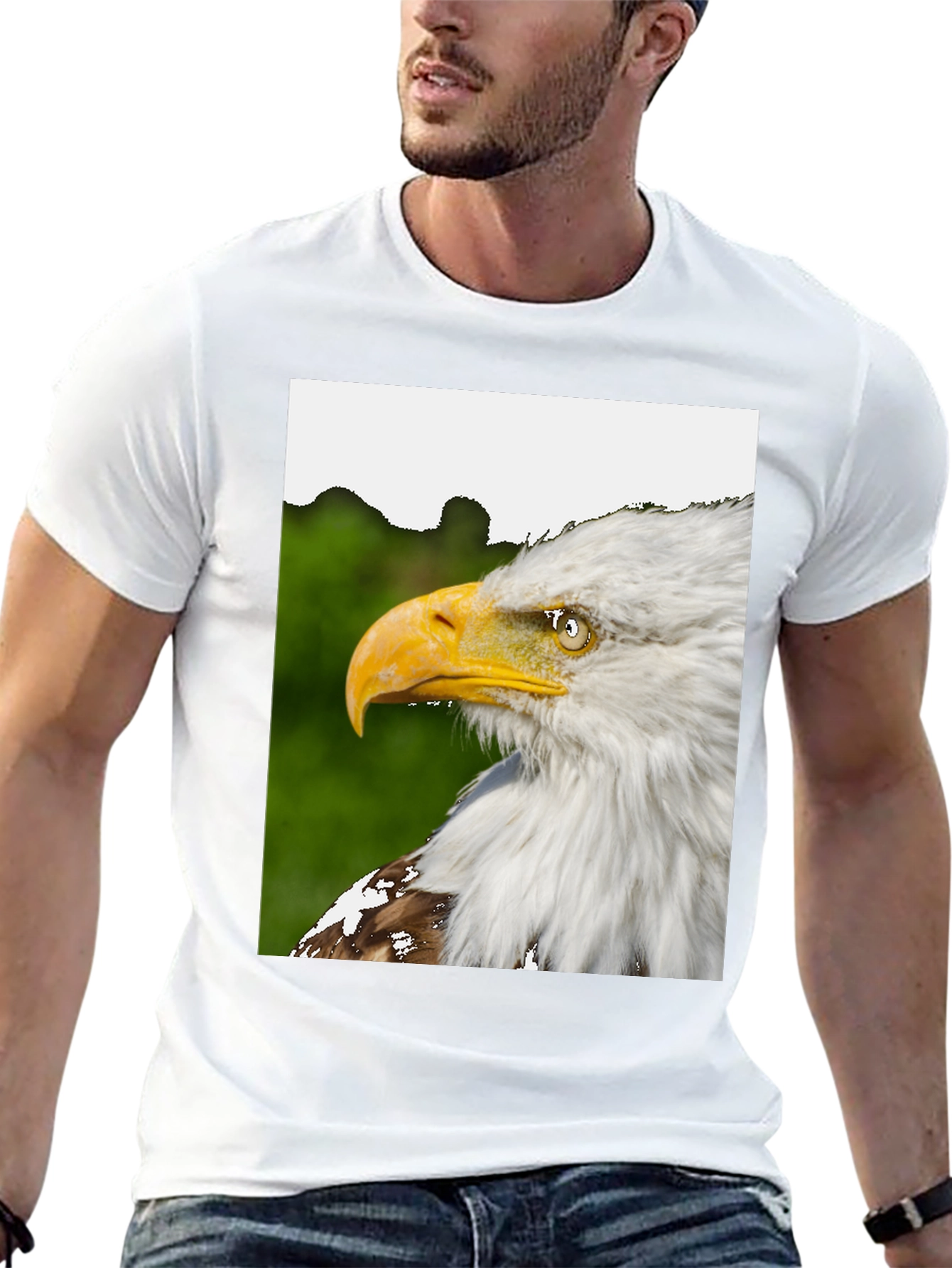 Eagle Graphic Black T-Shirt