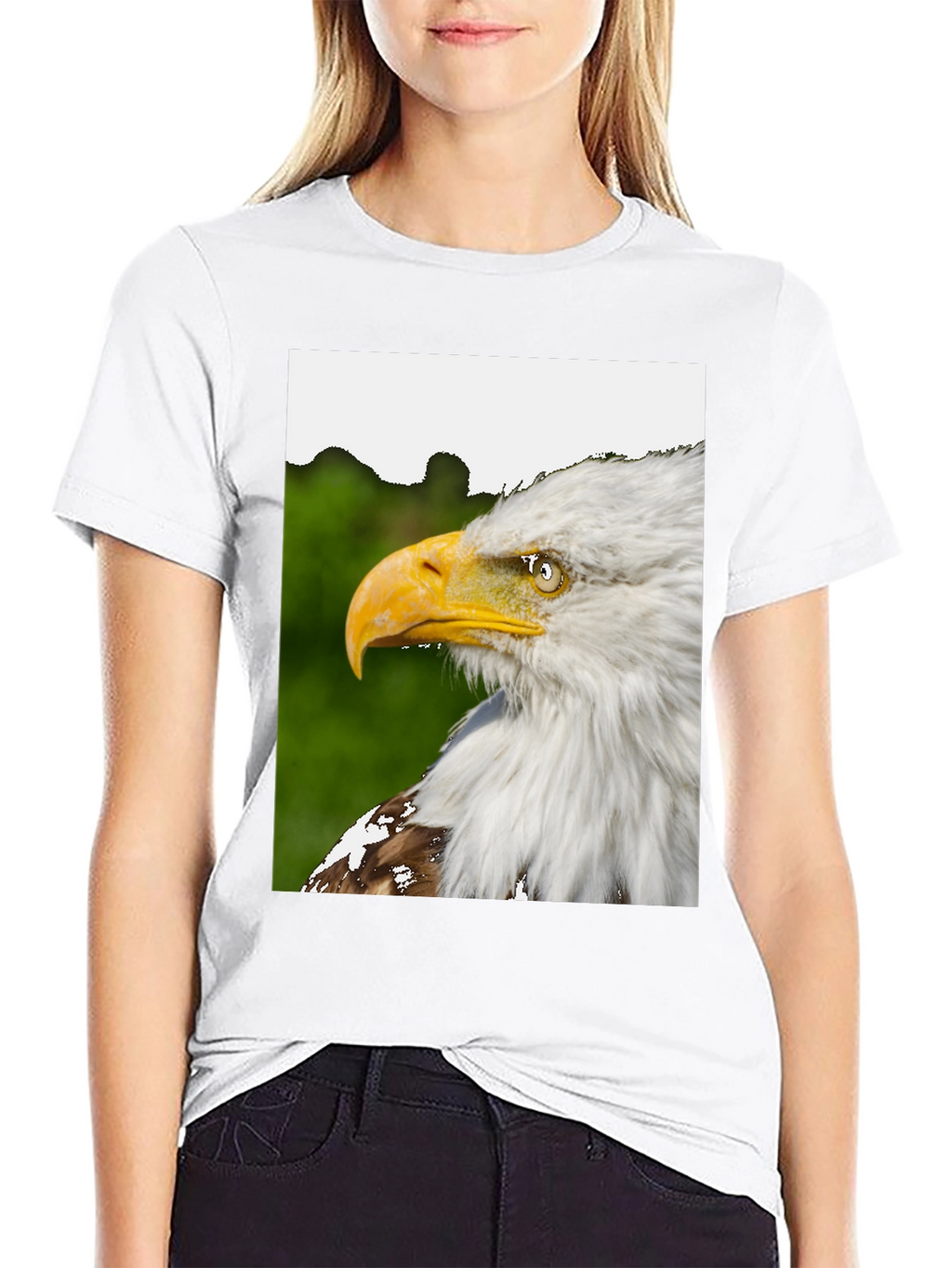 Eagle Graphic Black T-Shirt