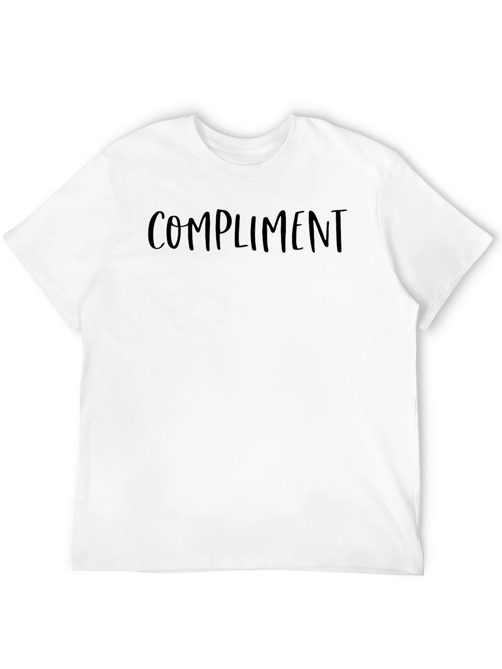 Compliment Black Graphic Tee