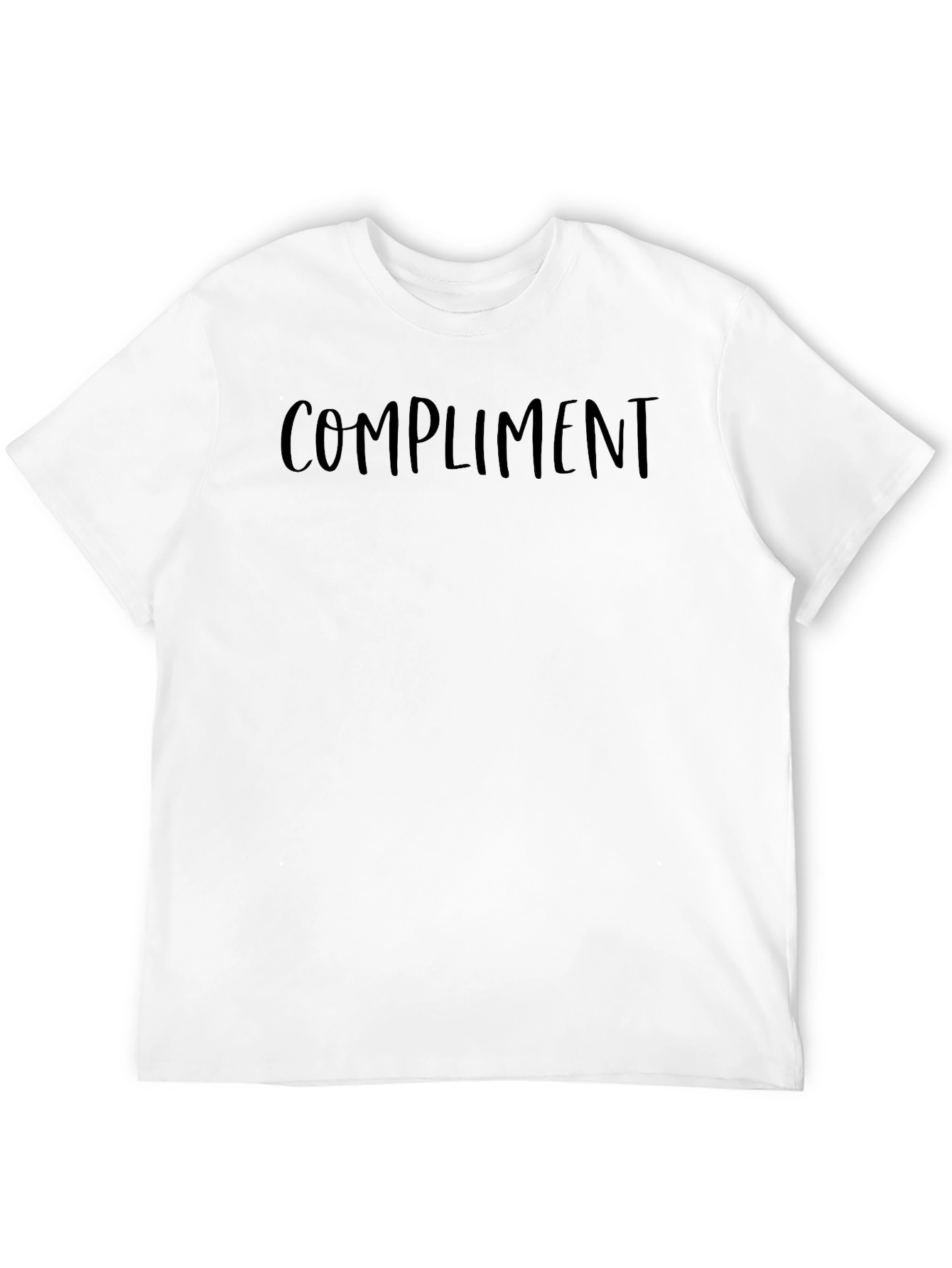 Compliment Black Graphic Tee