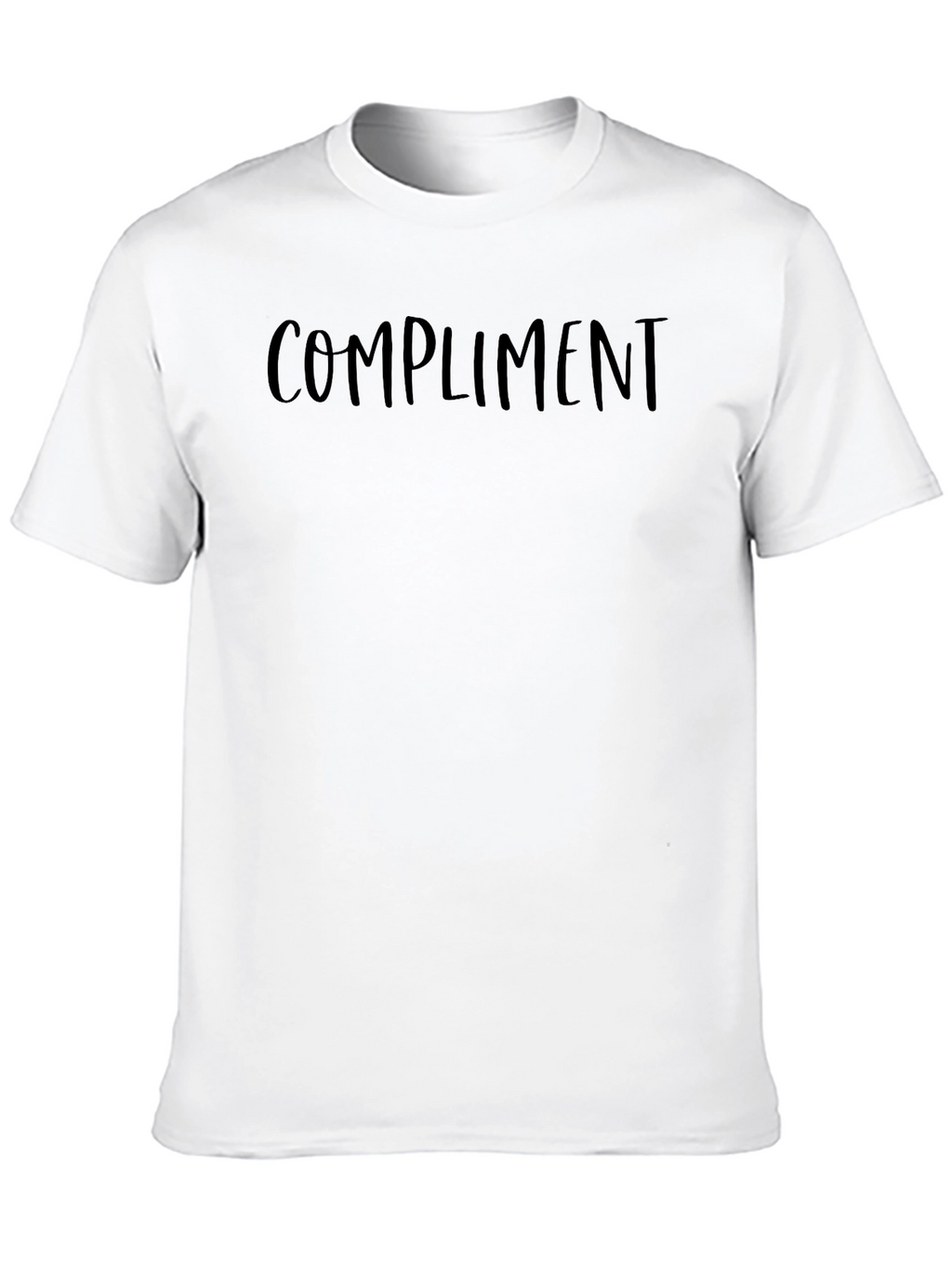 Compliment Black Graphic Tee