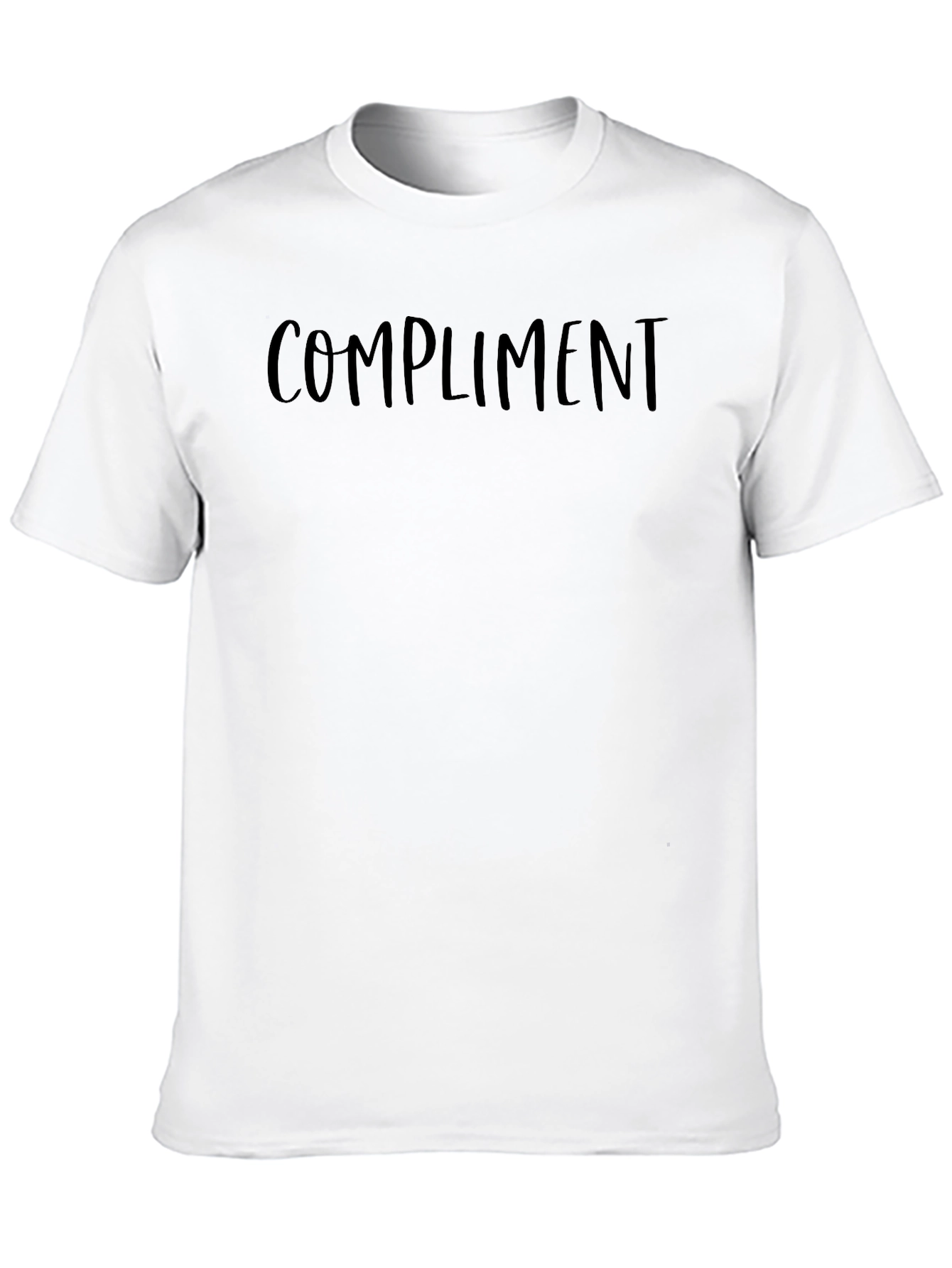 Compliment Black Graphic Tee