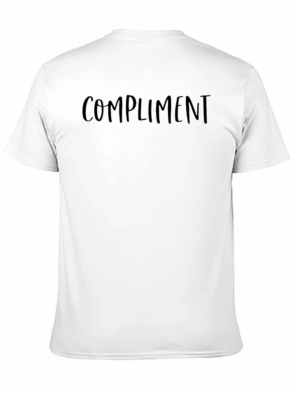 Compliment Black Graphic Tee