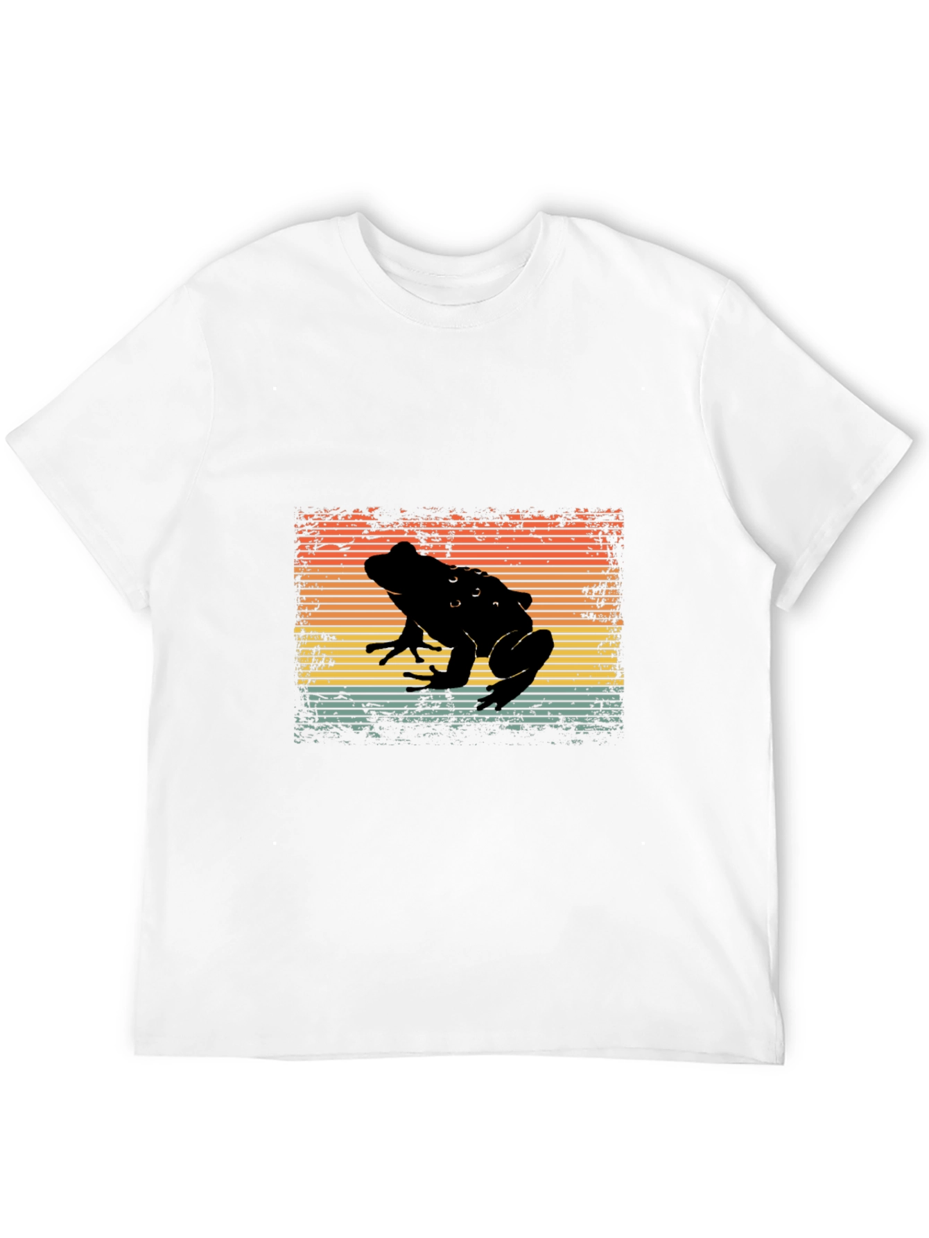 Retro Frog Silhouette T-Shirt