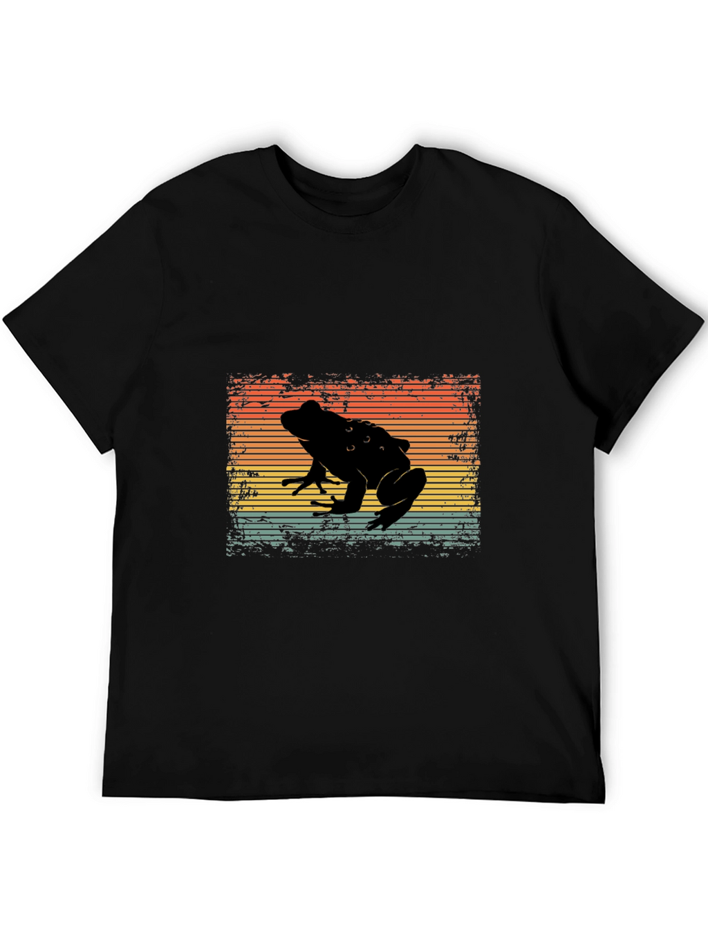 Retro Frog Silhouette T-Shirt