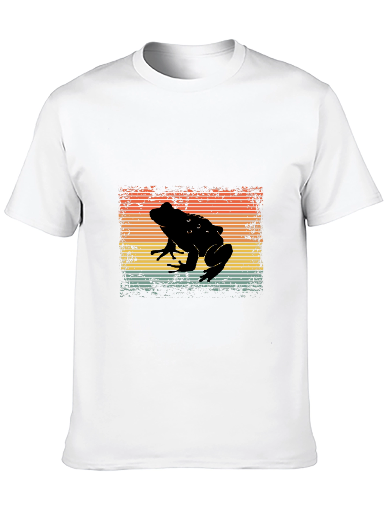 Retro Frog Silhouette T-Shirt