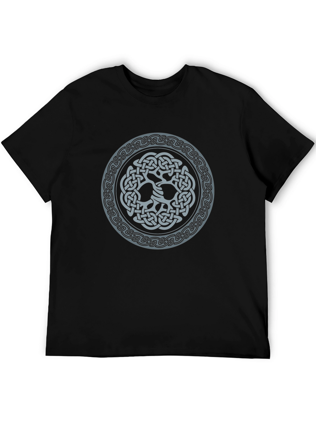 Celtic Knot Design Black T-Shirt