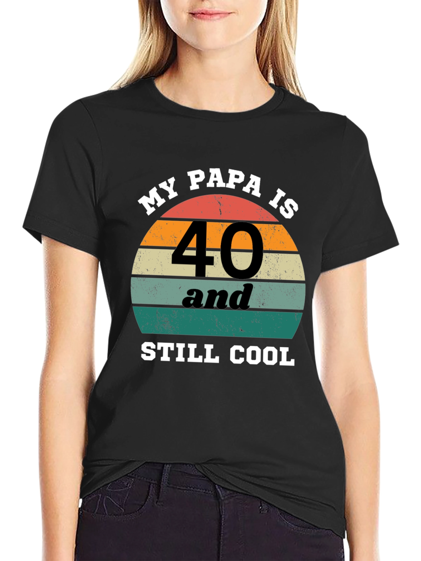 My Papa Is 40 and Still Cool T-Shirt
