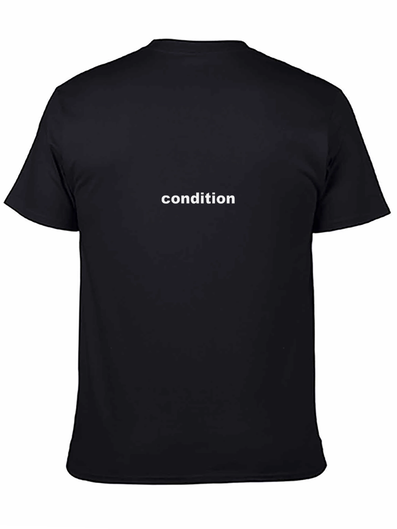 Condition Black T-Shirt