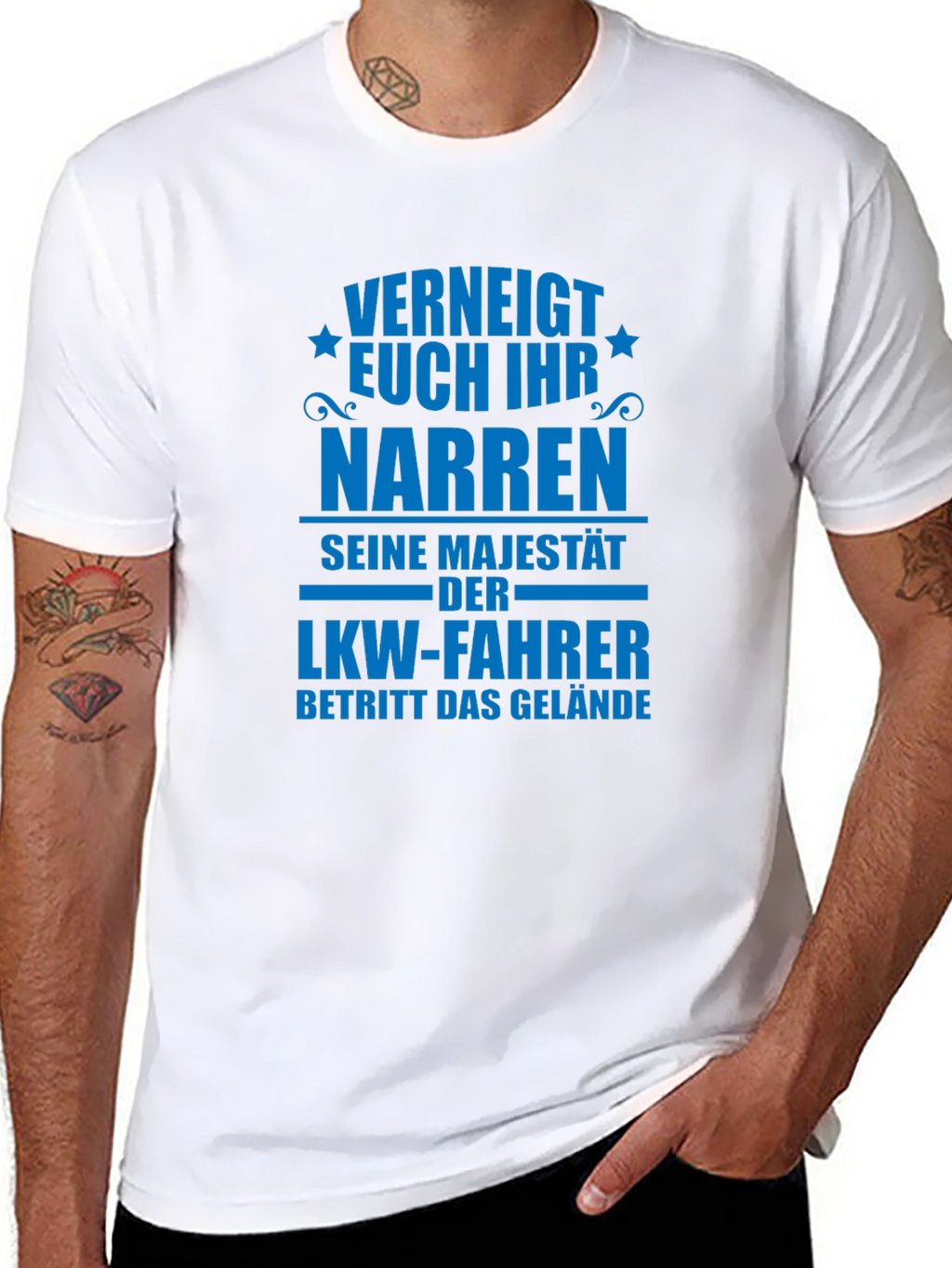 Trucker Driver T-Shirt - Seine Majestät DER LKW-FAHRER