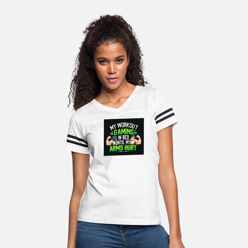 Gaming Workout in Bed T-Shirt