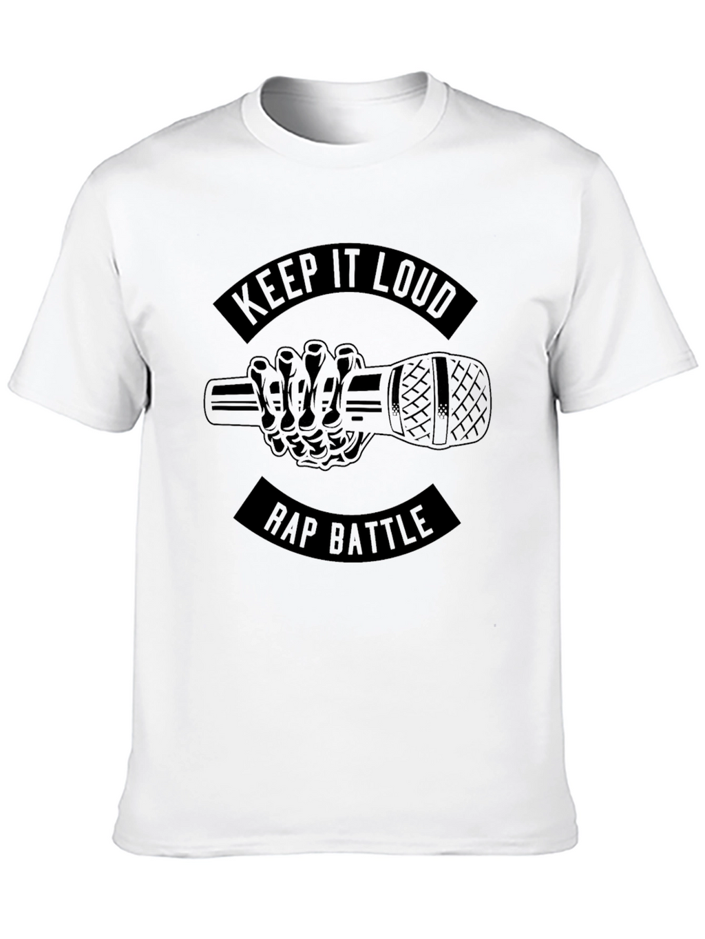 Keep It Loud Rap Battle Graphic Tee