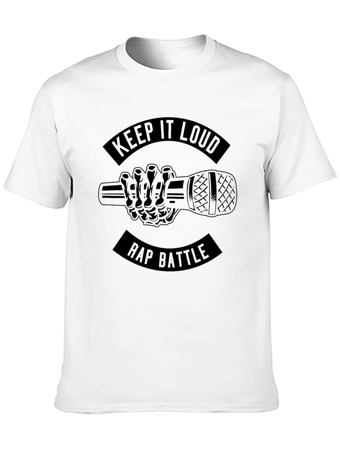 Keep It Loud Rap Battle Graphic Tee