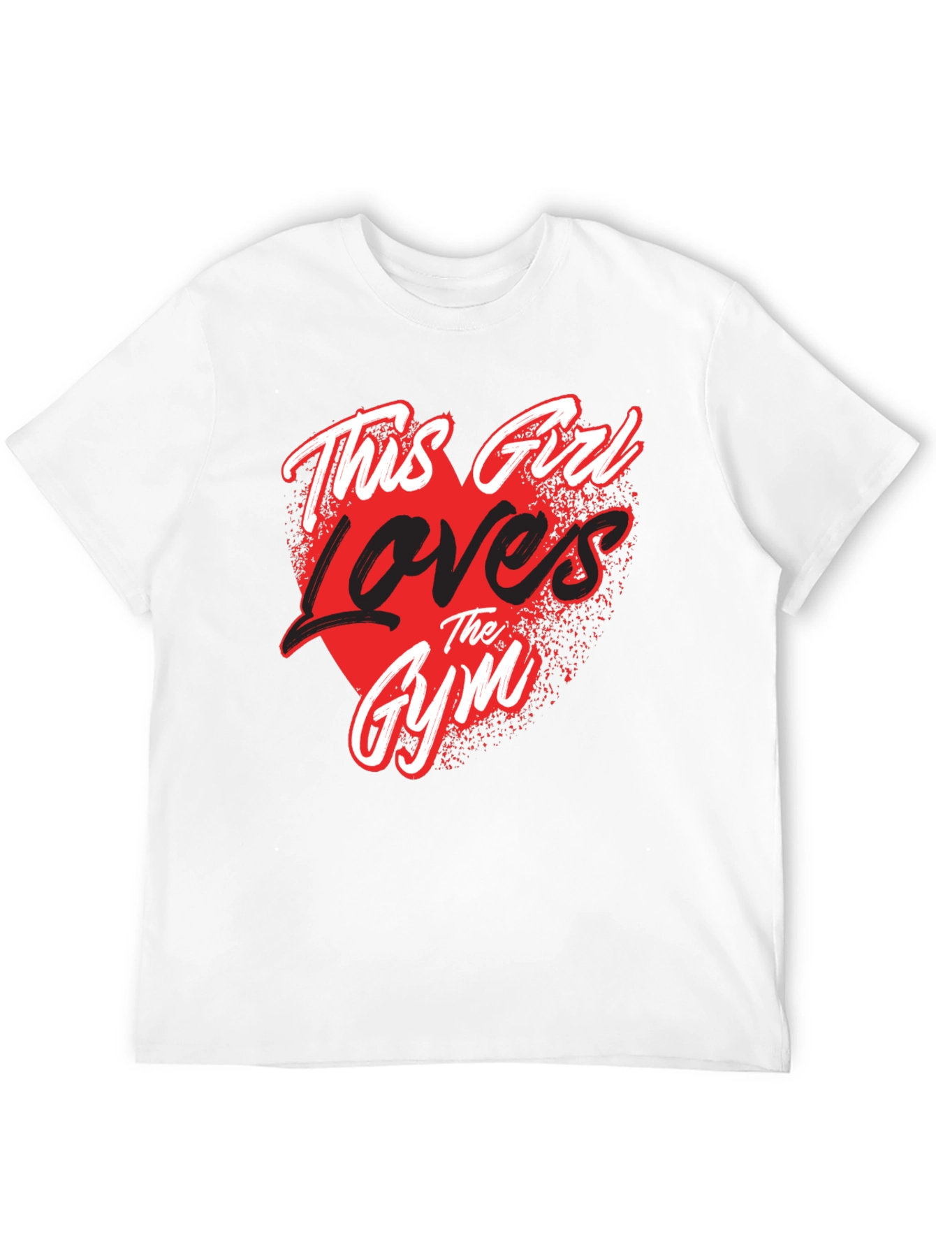 This Girl Loves the Gym T-Shirt - Workout Motivation