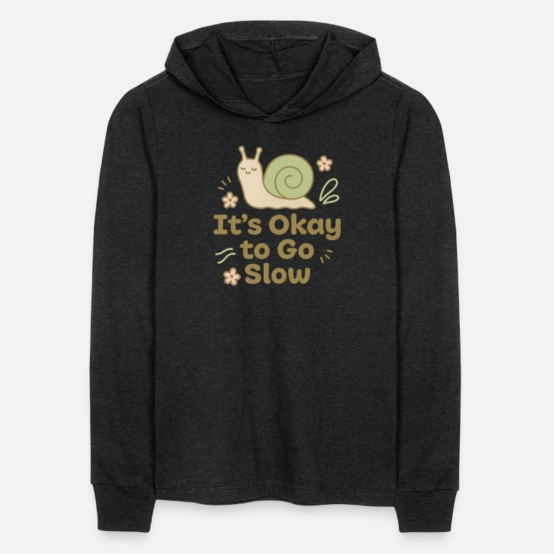Gentle Snail with Positive Message