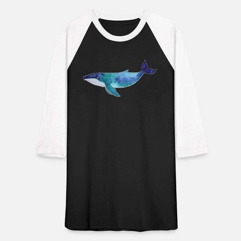 Gentle Whale with Ocean Inspired Colors