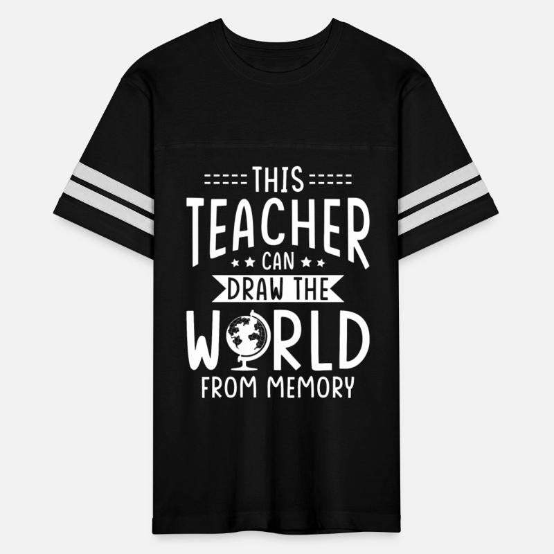 Geography Teacher Draws The World