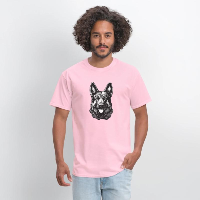 German Shepherd guard dog dad pet beautiful puppy