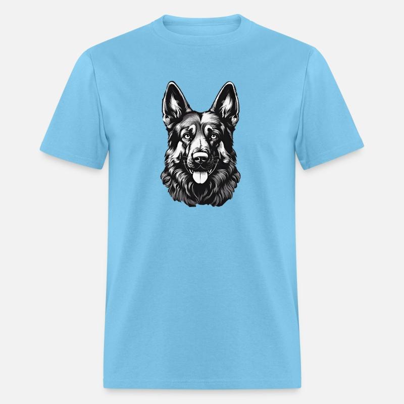 German Shepherd guard dog dad pet beautiful puppy