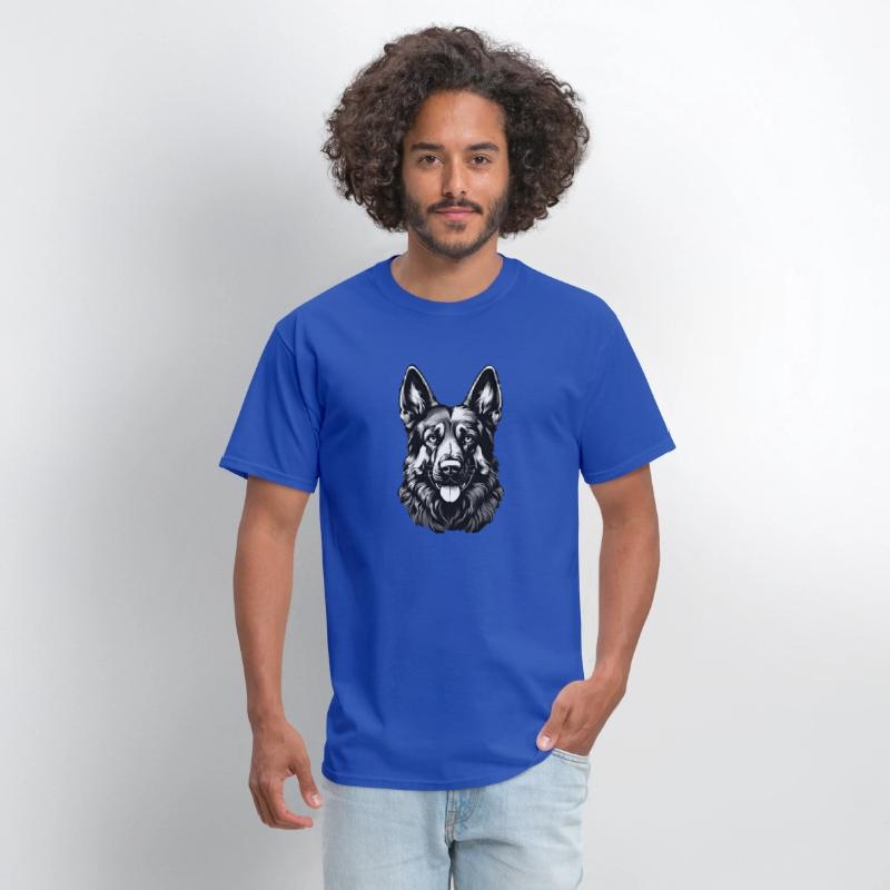 German Shepherd guard dog dad pet beautiful puppy