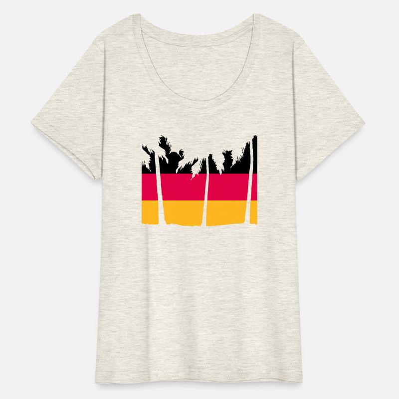Germany Flag Black Red Gold Palms German Stripes