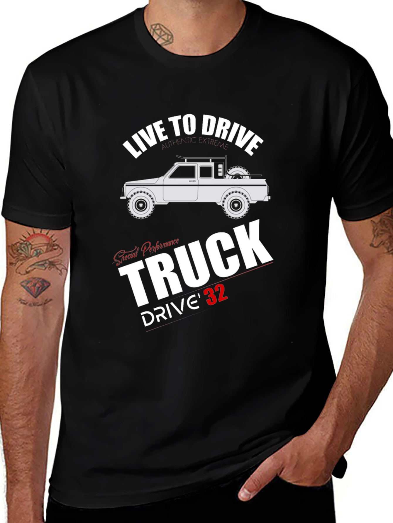 Live To Drive Truck T-Shirt