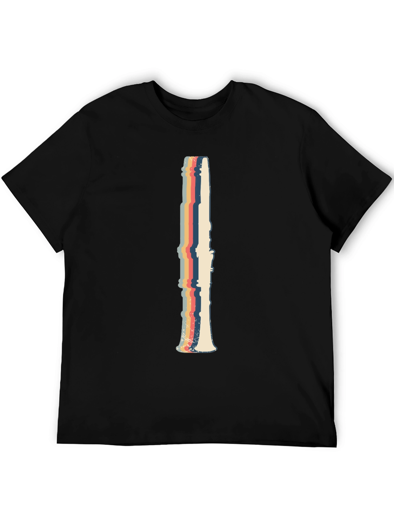 Retro Clarinet T-Shirt - Vintage Style Music Tee