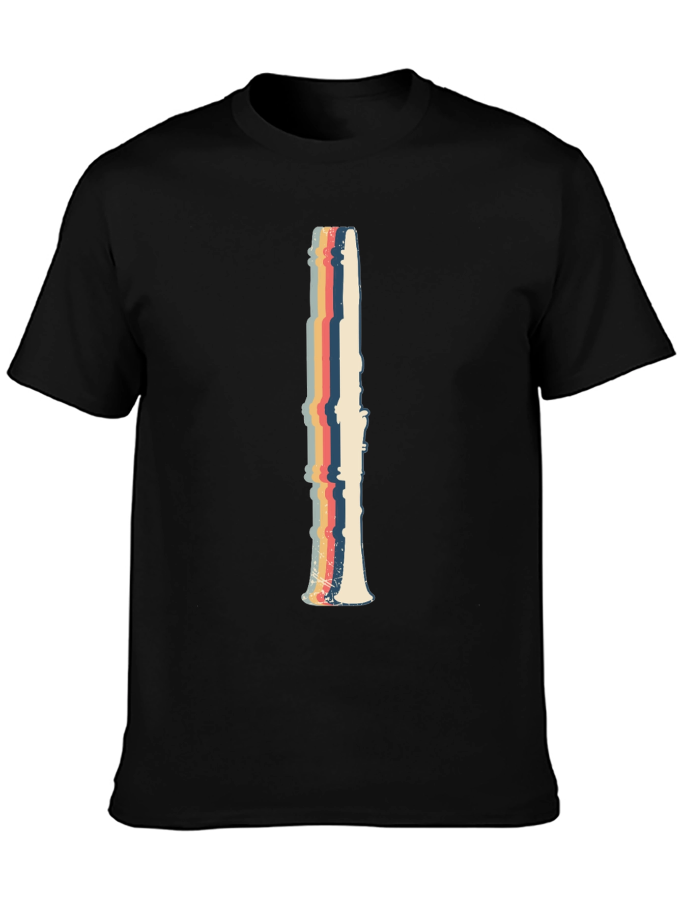 Retro Clarinet T-Shirt - Vintage Style Music Tee