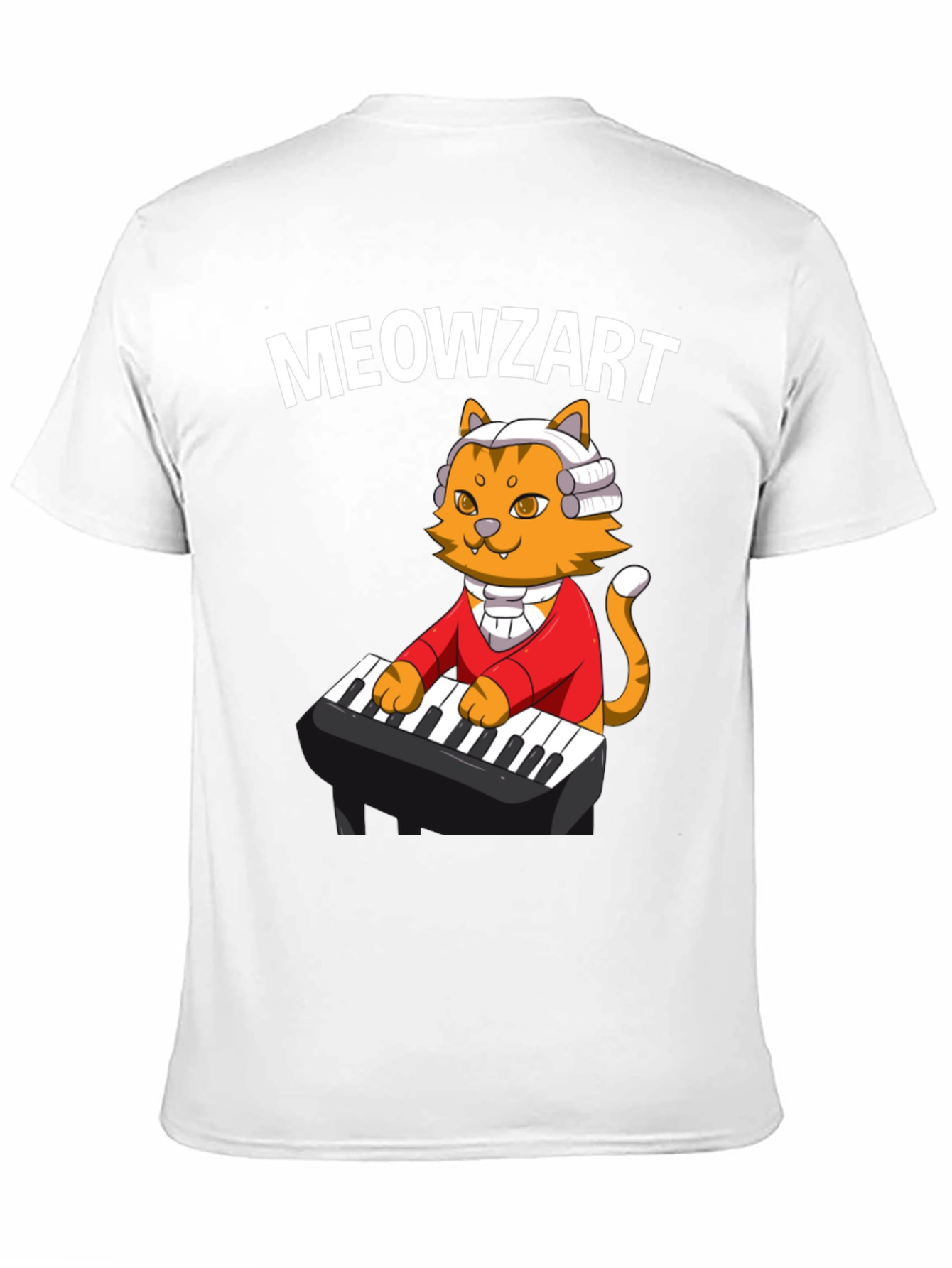 Meowzart T-Shirt - Cat Lover Musician Tee