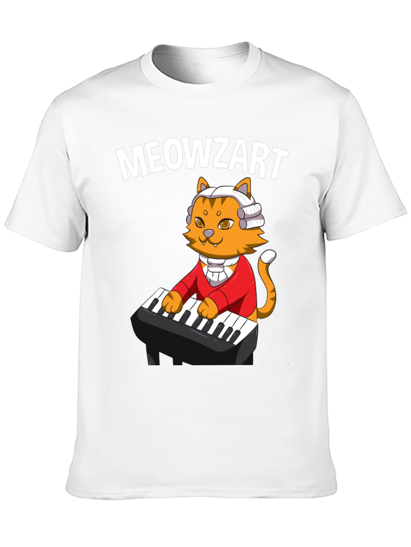 Meowzart T-Shirt - Cat Lover Musician Tee