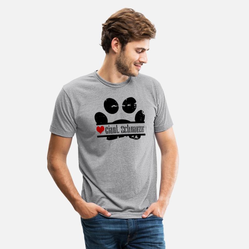 Giant Schnauzer Dog Paw Print