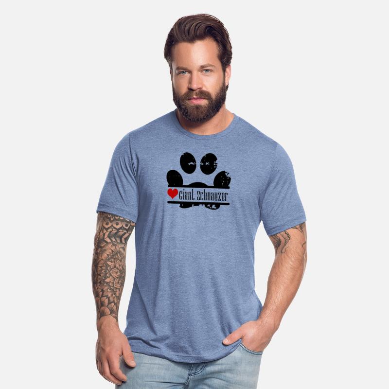 Giant Schnauzer Dog Paw Print