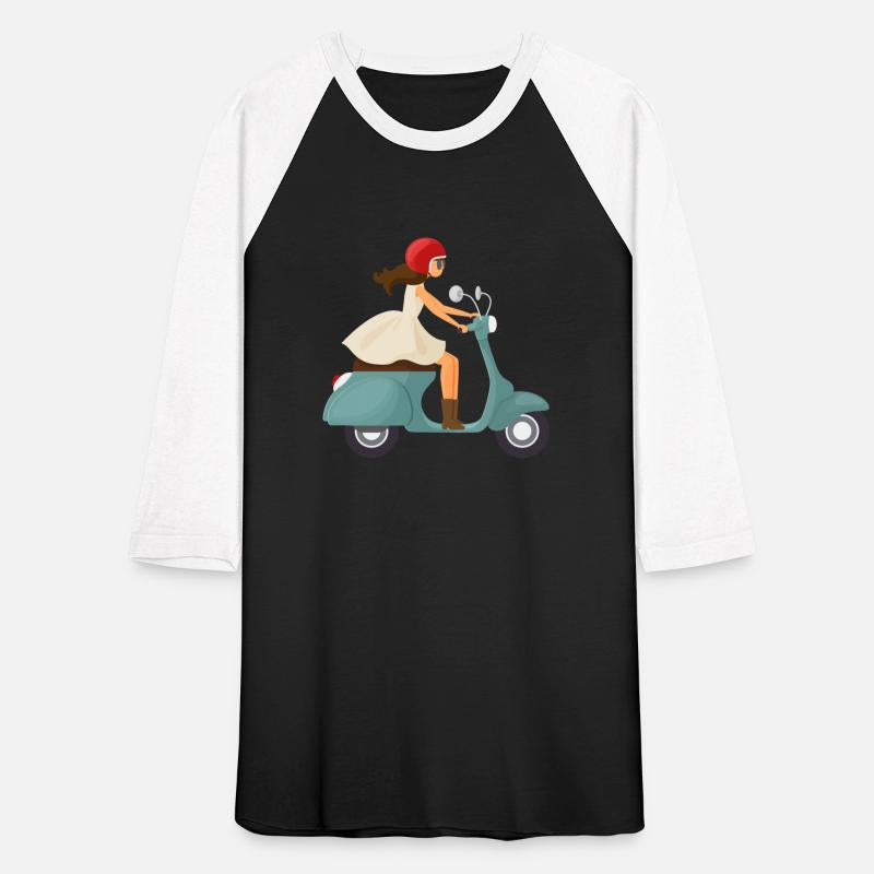 Girl on scooter