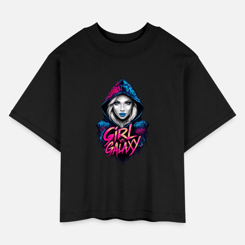 Girl Vs galaxy