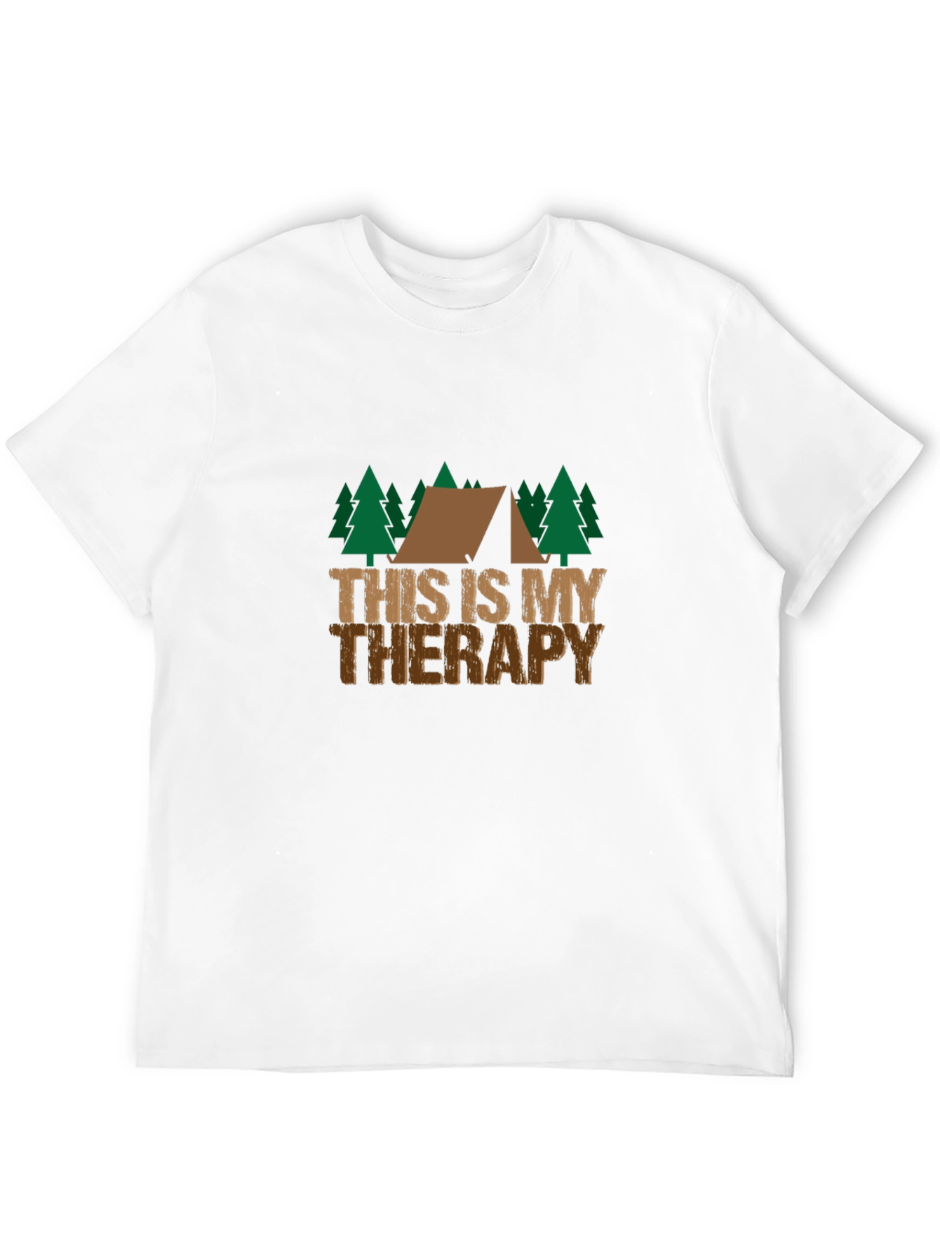Camping Therapy T-Shirt - Outdoor Adventure Tee