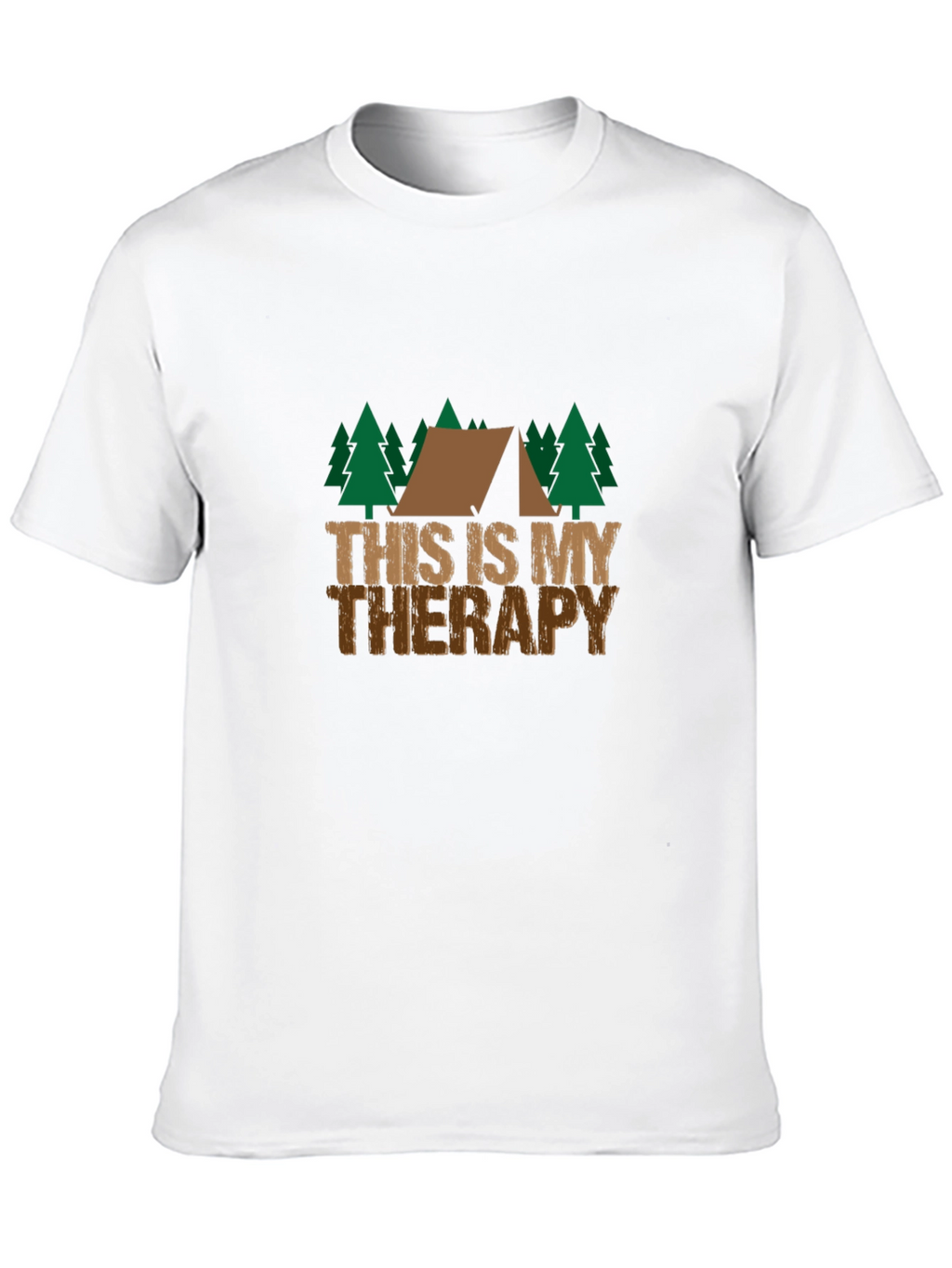 Camping Therapy T-Shirt - Outdoor Adventure Tee
